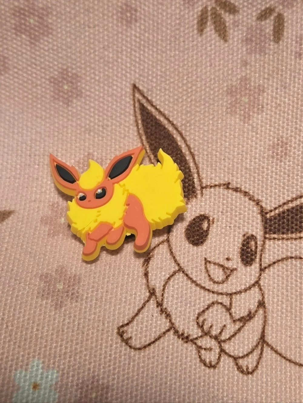 3/$10 Flareon Pokemon Croc Charm